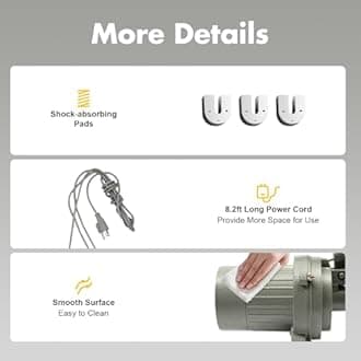 Industrial Sewing Machine Clutch Motor, 400W 3450RPM Electric Sewing Machine Motor with Belt Guard T12 Plug Clutch Motor Grey