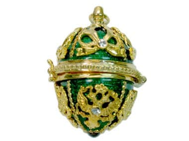 Faberge Style Locket Eggs