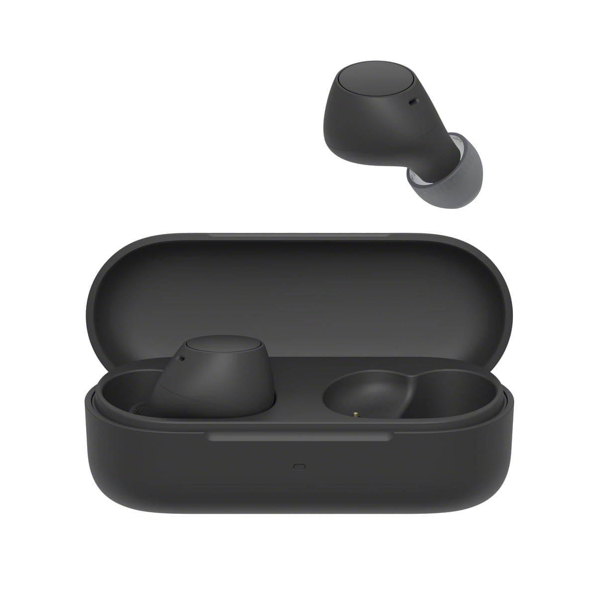 Sony WF-C510 Wireless Earbuds - Compact and Light Bluetooth Earbuds with Multipoint Connection, Ambient Sound, IPX4 Water Resistant, Spotify Tap, Fast Charging, 22 Hours Battery, iOS & Android - Black