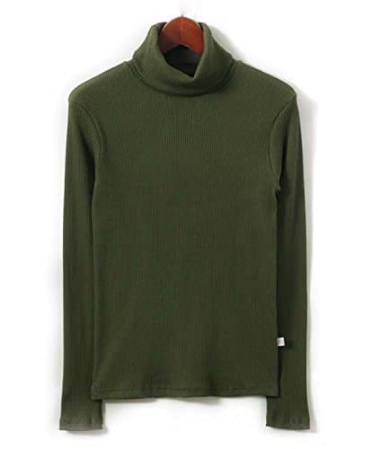 Men's Premium Triangle Polar Turtleneck Sweater Jumper Knit Pullover