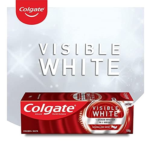 Colgate Visible White Toothpaste(100 g) Pack of 2