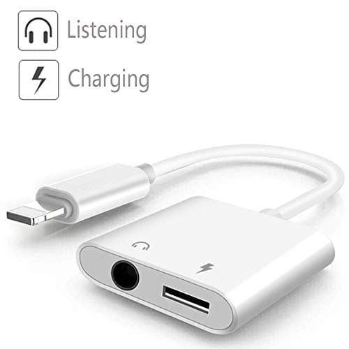 Dual Car Charger Jack Earphone Connecto