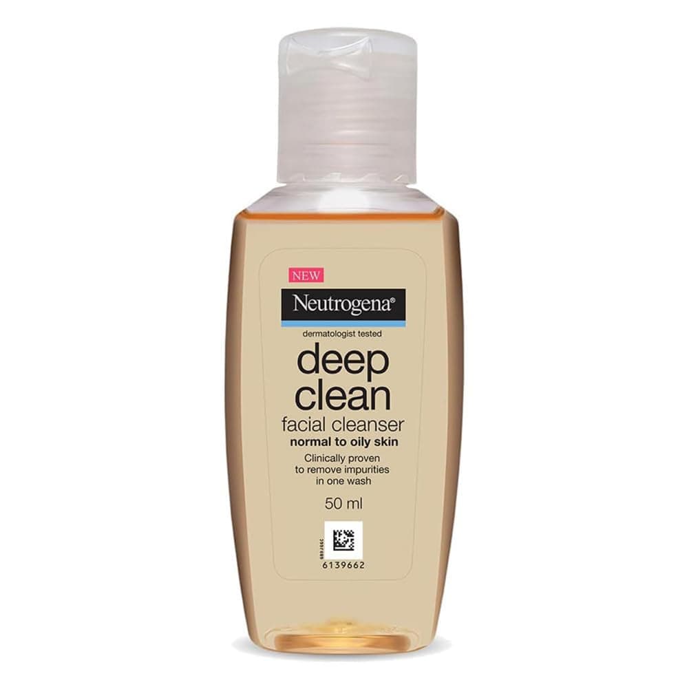Neutrogena Deep Clean Facial Cleanser, 50ml