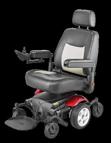 Mid-Wheel Drive Power Base Wheelchair