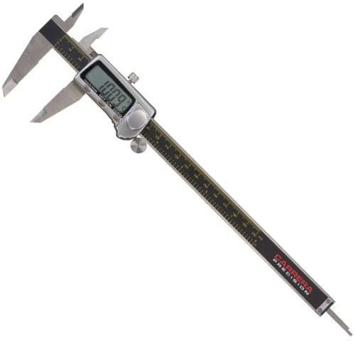 Carrera Precision CP8808-T 8-Inch Titanium Digital LCD Caliper Micrometer