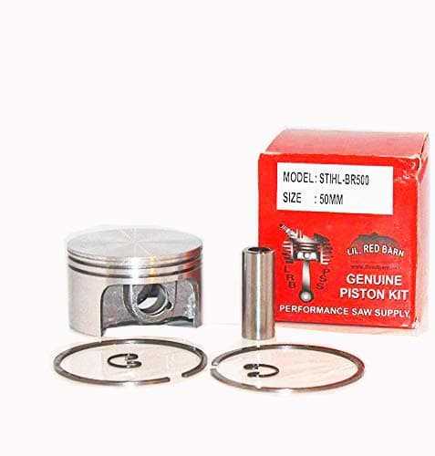 Lil Red BarnBackpack Blower 4-Mix Piston Kit fits Stihl Br500, Br550, Br600, Replaces Stihl Part # 4282-030-2003