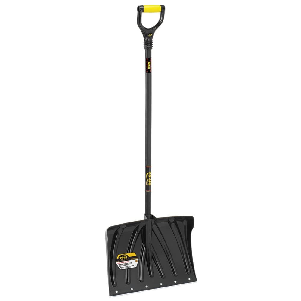 YO-HO Poly Snow Pusher Shovel with W