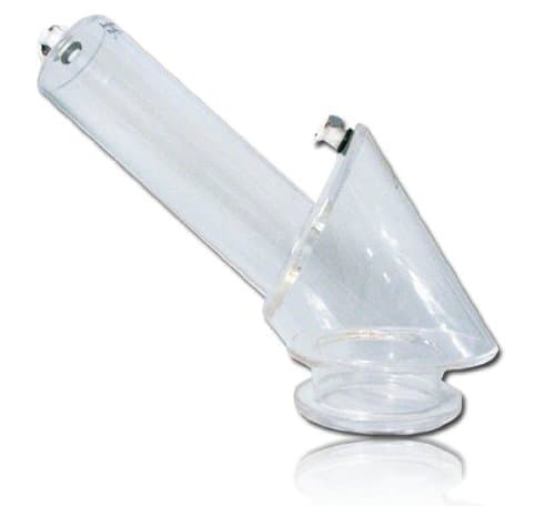 The Phenom Professional Two Stage Isolator 1.75 " Inch Diameter Two Valve Penis & Ball Vacuum Cylinder Features 2 Separate Chambers with Female Connector For Hand Pump Systems - No Pills, Safe & Natural