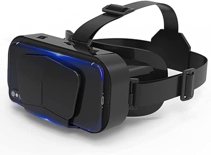 Drumstone [𝐅𝐄𝐒𝐓𝐈𝐕𝐀𝐋 𝐃𝐄𝐀𝐋 𝐖𝐈𝐓𝐇 𝟏𝟕 𝐘𝐄𝐀𝐑𝐒 𝐖𝐀𝐑𝐑𝐀𝐍𝐓𝐘] 3D VR Glasses Giant Screen VR Headset (4.7-7 on Phone) Video Game Movies 3m to Show 1050" Screen 360 Degree Panoramic