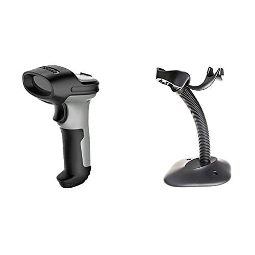 InateckBarcode Scanner with Hands Free Adjustable Stand, Bundle Product, BCST-70 and BCST-S