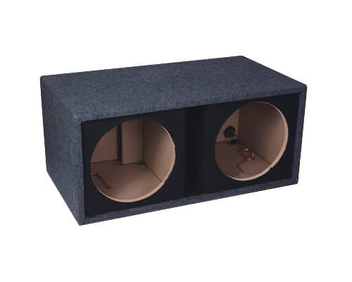 10" Dual Ported / Vented Flat Pack Bass Subwoofer Enclosure / Box - FPSP210.1