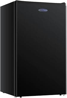 IceKing RL111BK 48cm Under Counter Freestanding Larder Fridge - Black