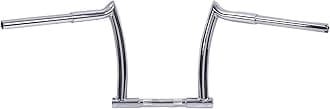 10'' Rise 1-1/4" Ape Custom Hanger Handlebar Fit Harley Softail FLST FXST Sportster XL 883 1200 Chrome