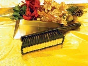 Fuller Original Brass Dustpan & Brush