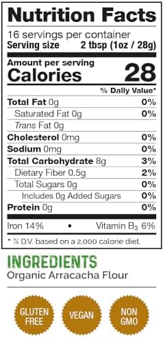 Arracacha Flour