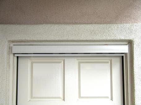 Pull-Down Retractable Screen Door - 36" Black