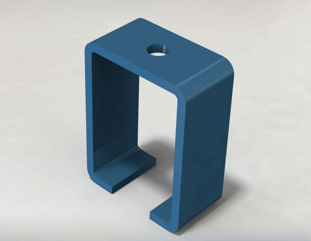 Jervis Webb Unibilt Track Hanger Clamp