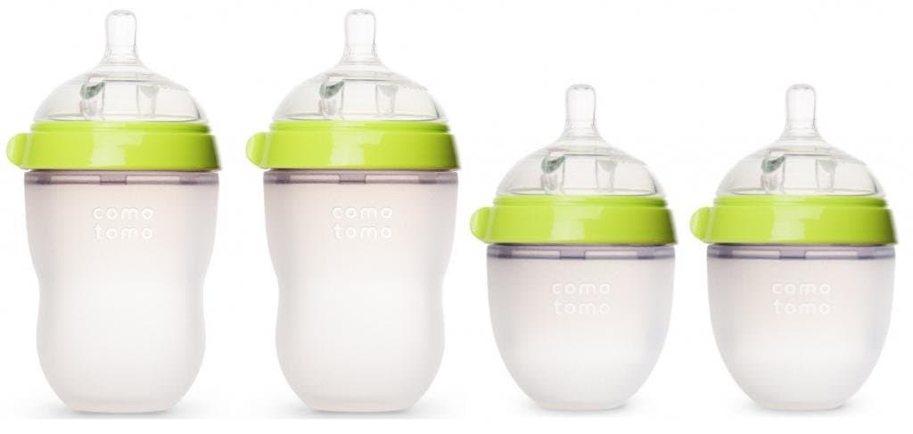 5 oz and 8 oz Baby Bottles, 4 Pack