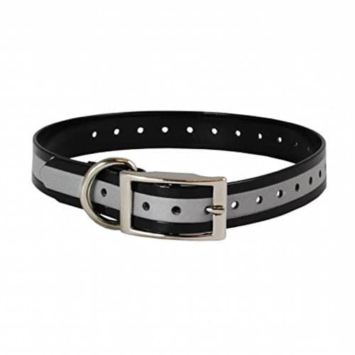 Sparky Pet Co - 1" Square Buckle High Flex Replacement Collar (Black)