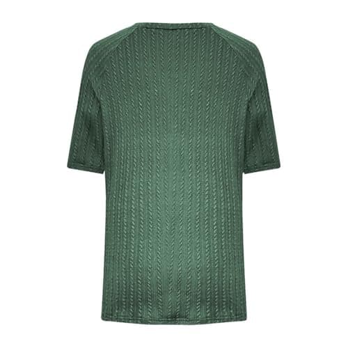 Women Summer Tops y2k Casual Solid Round Neck Pullover Loose Fashion Short Sleeve Elegant Dressy Business Tunic Blouse Print