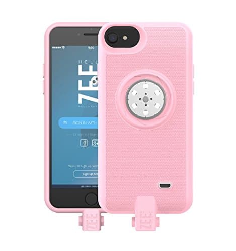 Battery case iPhone 6/6s/7/8- with Built-In 32GB Memory+Battery 2600mAh+Wireless Charging - Clear (Apple Certified)