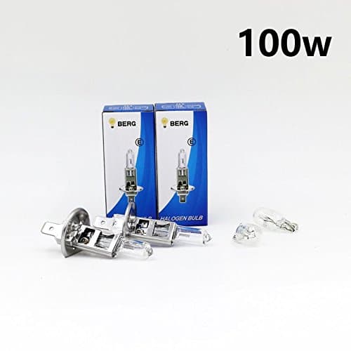 H1 (448) 100w Clear Halogen Headlight Bulbs 12V