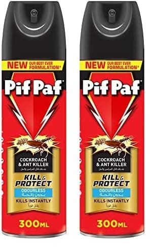 Pif Paf Cockroach & Ant Killer 300 ml (Pack of 2)