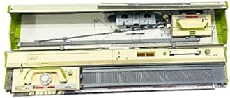 White Tiger Knit KH-821 Cardomatic Knitting Machine with Accessories, Knit Your Favourite Designs of Cap, Hat, Top, Muffler, Shawl, Scarf, Sweater & Socks At Home, Knitting Kits For Beginners,Stainless Steel, Cream