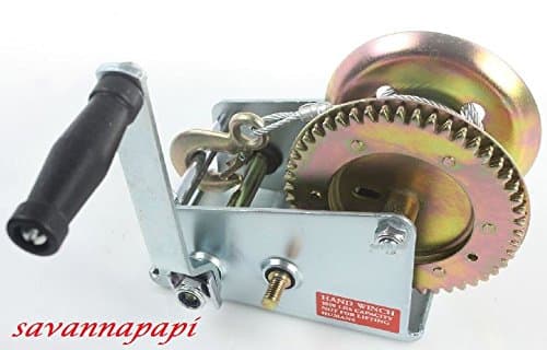 3500lbs HEAVY DUTY GEAR WINCH HAND CRANK
