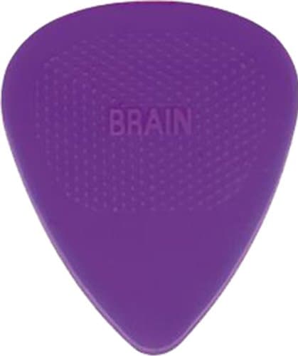 D'Andrea Snarling Dog Brain Nylon Guitar Picks 72 Pack Refill (Purple, 0.60mm)
