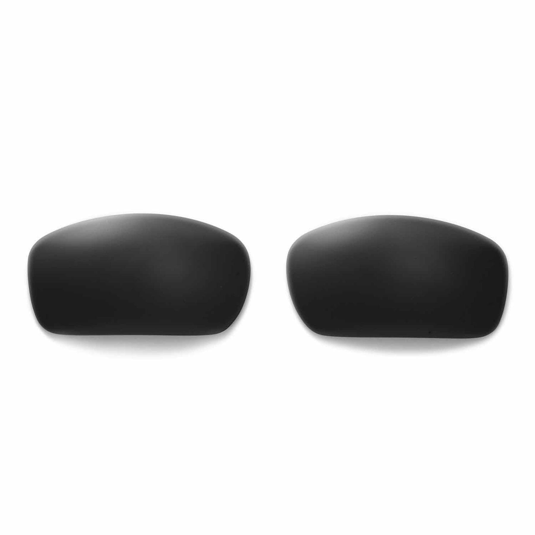 Walleva Replacement Lenses for Oakley X Squared Sunglasses -Multiple Options Available (Black - Polarized)