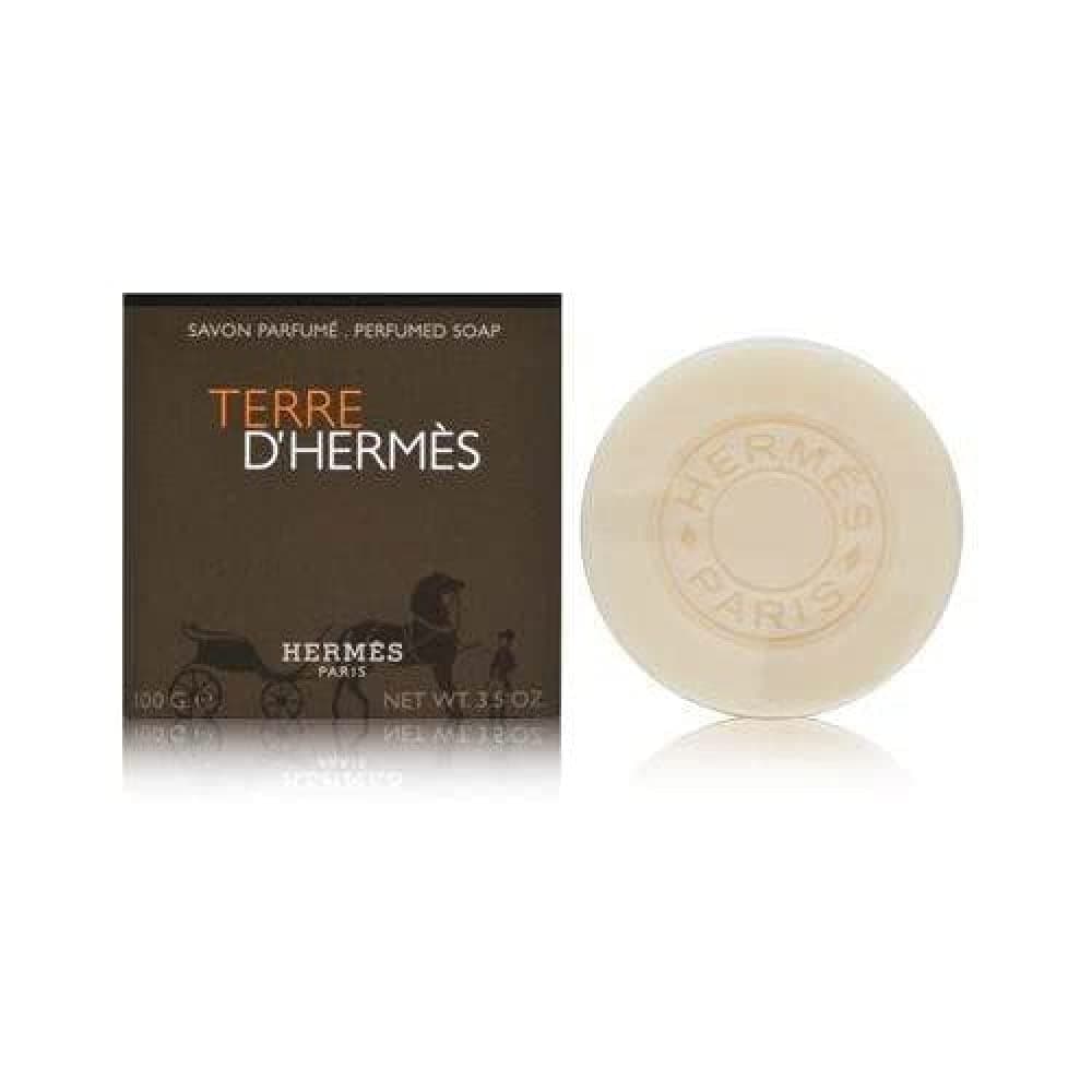 Hermes Terre D' Hermes By Hermes For Men Perfumed Soap, 3.5-Ounce / 100 G