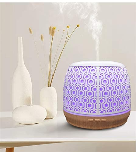 Essential Oil Diffuser Sky 500ml Iron Dome Dots Colorful I 3d light