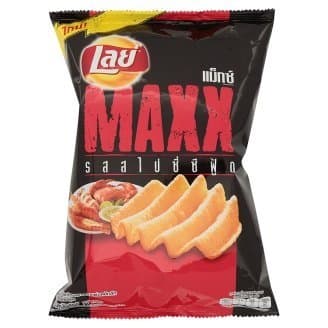 Max Lay's Potato Chips Wavy depth Spicy seafood