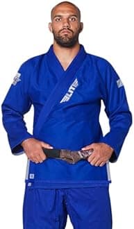 Elite Sports BJJ GI for Men IBJJF Kimono BJJ Jiujitsu GIS W/Preshrunk Fabric & Free Belt (See Special Sizing Guide)