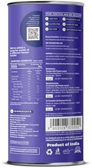 Foodstrong Whey Protein Powder (Concentrate + Isolate), 100% Hormone Free Grass-Fed Whey, 26G Protein & 6.6G BCAA, Chocolate Almond, With Turmeric & Digestive Enzymes, 16 Sachets, 543G (Pack Of 2)