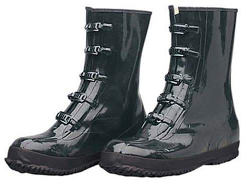 Liberty DuraWear Rubber Fabric Lined Protective Arctic Men's Boot with 5 Buckles, Size 16, Black