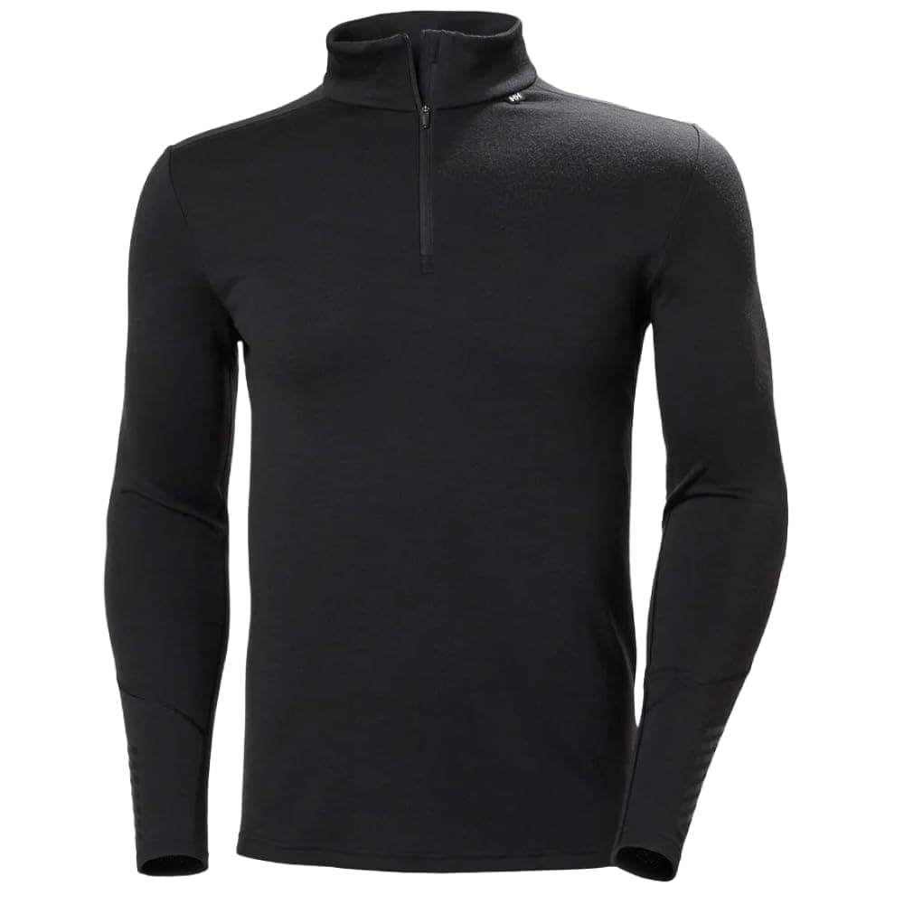 LIFA Merino Midweight Half-Zip Base Layer for Men - Performance Wicking Interior