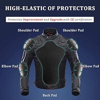 BORLENI Unisex D-020 Motorcycle jacket