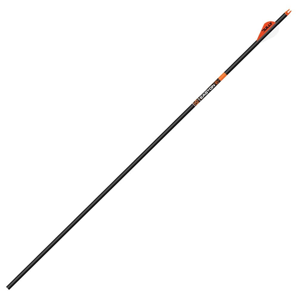 Archery 6.5 ACU-Carbon Arrows - Bowhunter with 2” Bully Vanes - Size 400-6 Pack