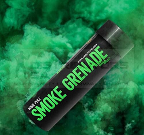 ENOLA GAYE GREEN WIRE PULL SMOKE GENADE