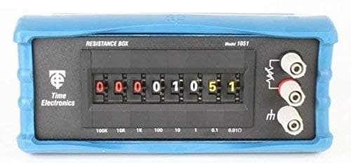 1051 Resistance Box Low Ohm, 0.01 Ohm-1M Ohm