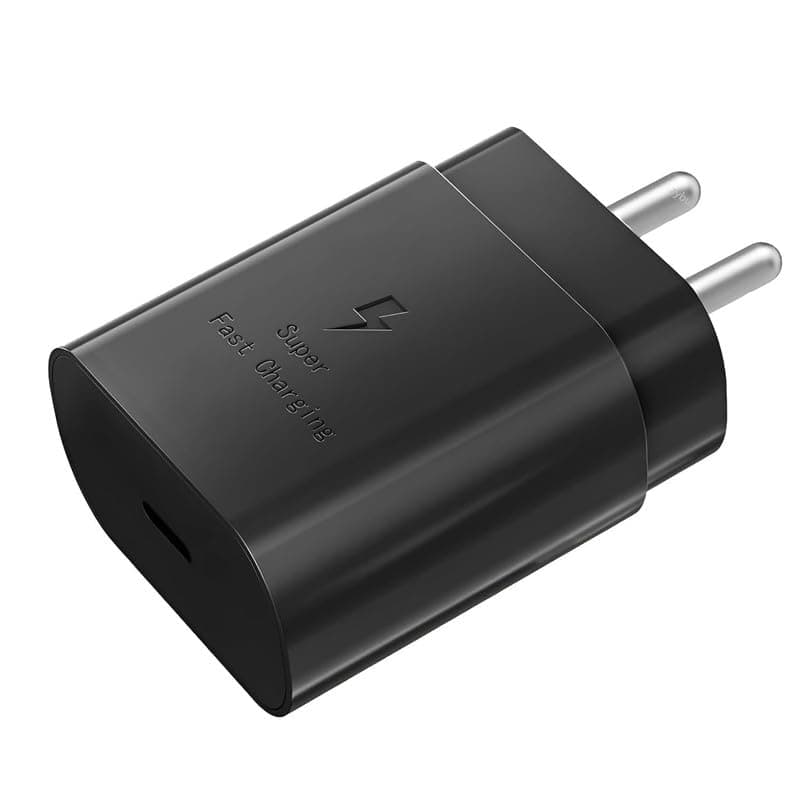 45w Adapter Type c for Moto G85 PD Original Like Charging Adapter via Type C Port Super Fast Wall Charge Adaptor for Phone (AD - Black)