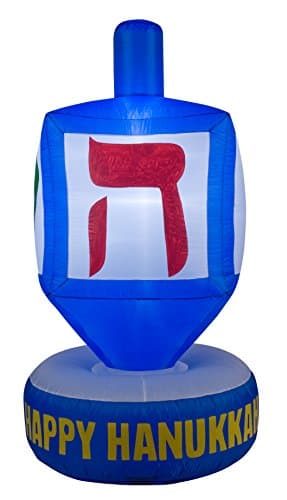 IGD Hanukkah Inflatable Dreidel - 6' FT Tall