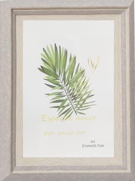 GenericPack of 2, A4 Photo Frame, Minimalist Rectangular Photo Picture Frame, 21x30cm (Grey)