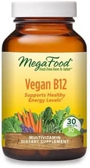 MegaFood, Vegan B12, Whole Food Multivitamin, 30 Tablets