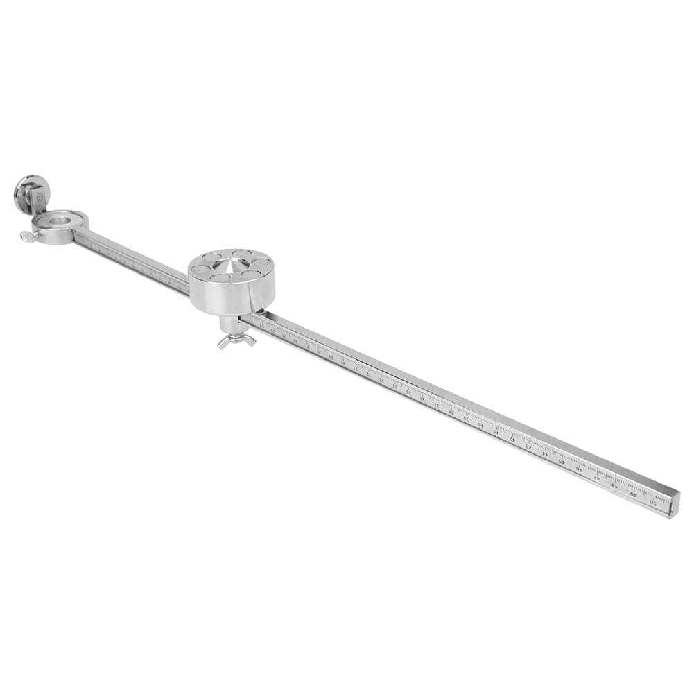 EMUKOEP Weldg Oxy Acetylene Torch Circle Cutter 57×10×10 Torch Roller Stainless Steel Oxygen Welding Cutting Tool Accessories With Scale Ruler Fit For G01-100 Cutting Torch Circle Cutter