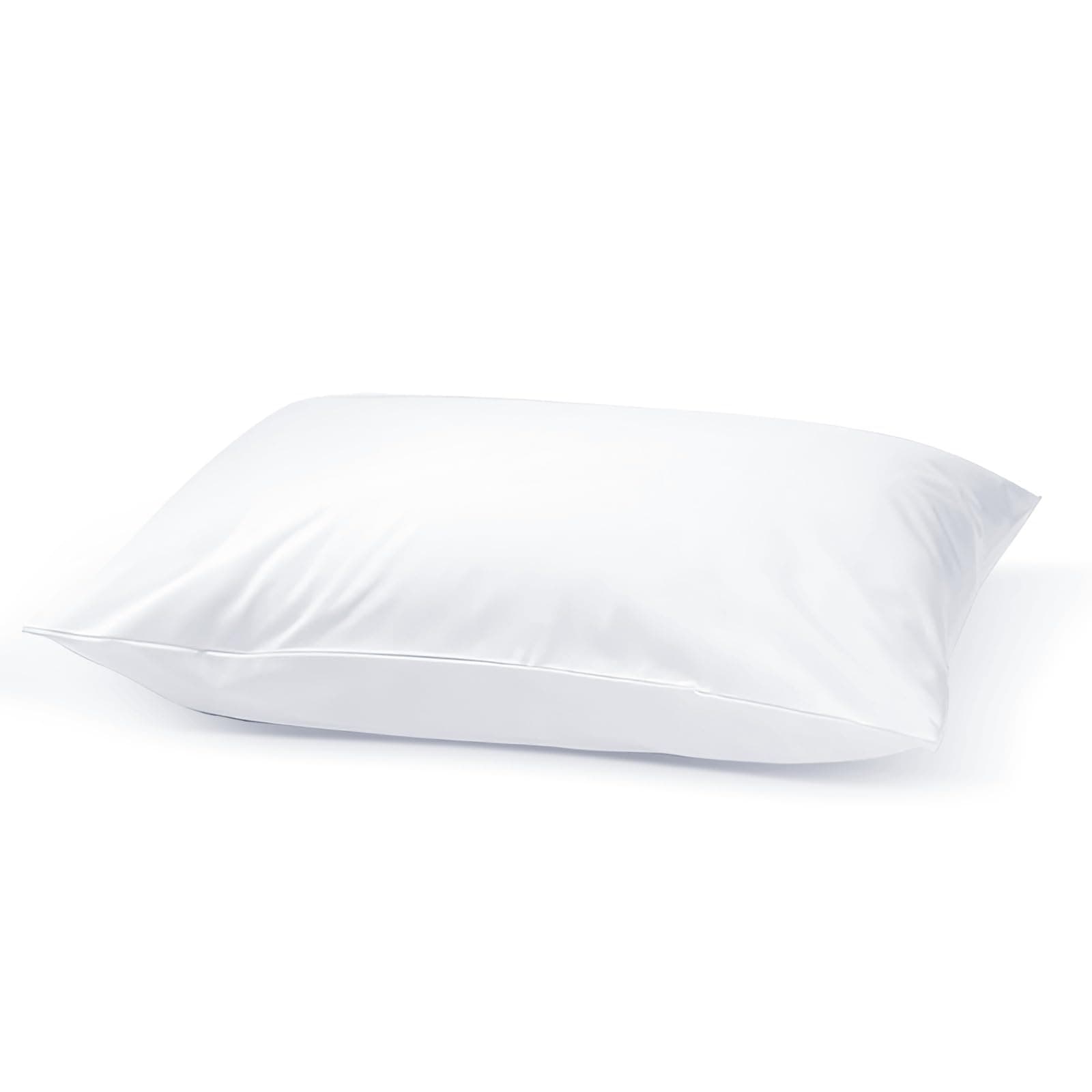 Pressed Pillow - Size 50x70 cm, 100% Microfiber Outer Cover, 800g Hollow Fiber Filling, Soft White
