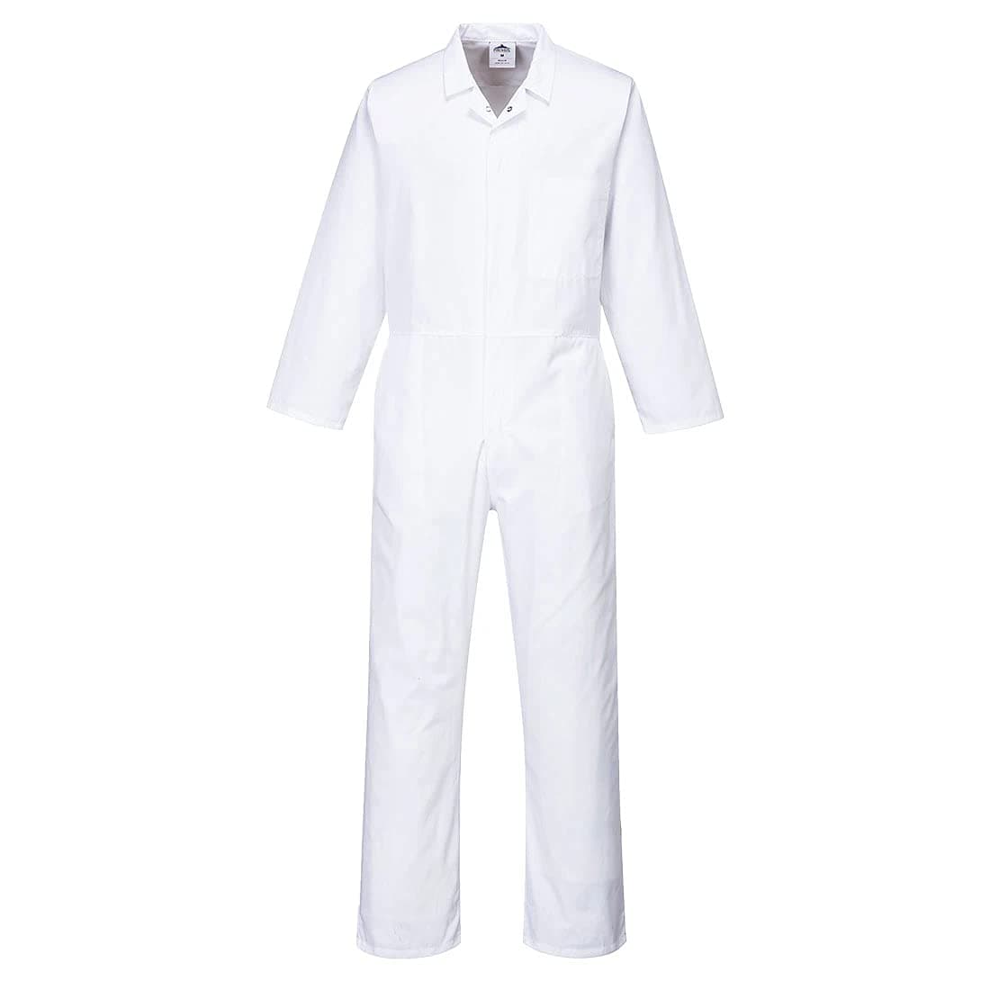 Portwest 2201 Work Overalls Size Medium White 1