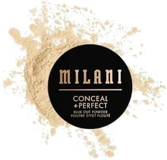 Conceal + Perfect Setting Powder Makeup -Banana Blur Out Talc-free Formula, Pore Blurring Filtered Finish